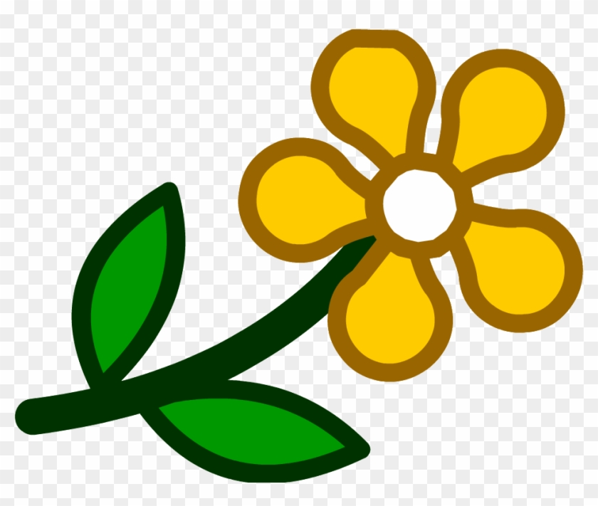 List Of Emoticons - Club Penguin Flower Emote Clipart