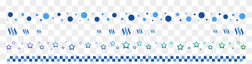 Blue Divider Png - Blue Divider Design Transparent Clipart