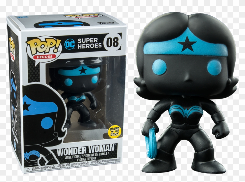 Wonder Woman Silhouette Glow Us Exclusive Pop Vinyl - Batman Who Laughs Pop Clipart #388806