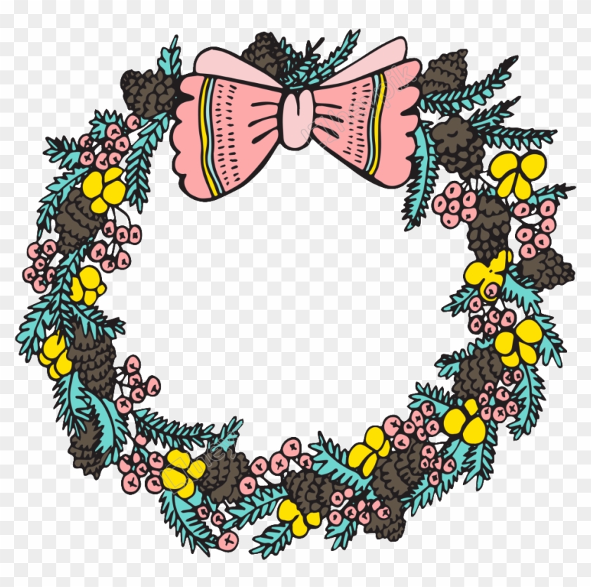 Hand Painted Cartoon Free Buckle Png Download - Christmas Day Clipart #388824