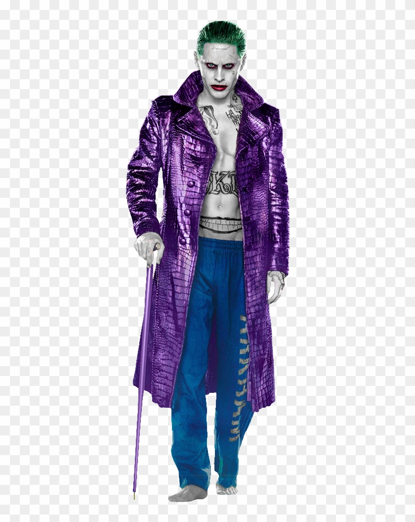 Png Coringa - Joker Trench Coat Suicide Squad Clipart #388897