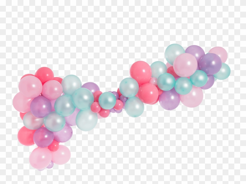 Guirnalda Con Globos Unicornio Clipart