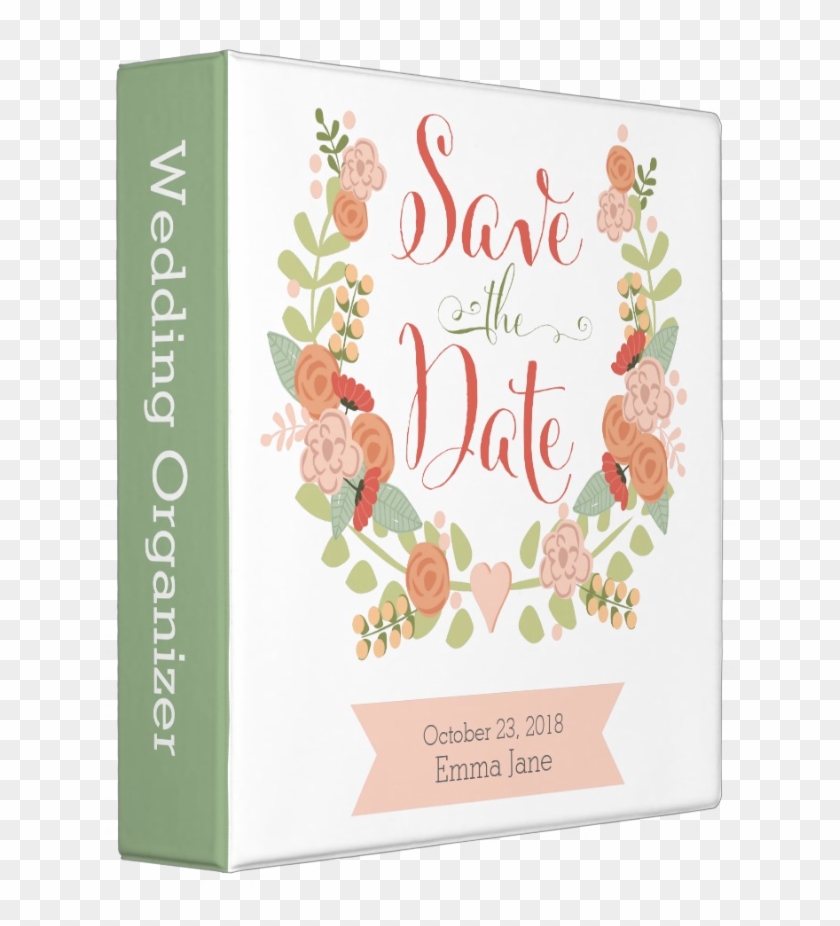 Personalized Floral Wreath Clipart #389014