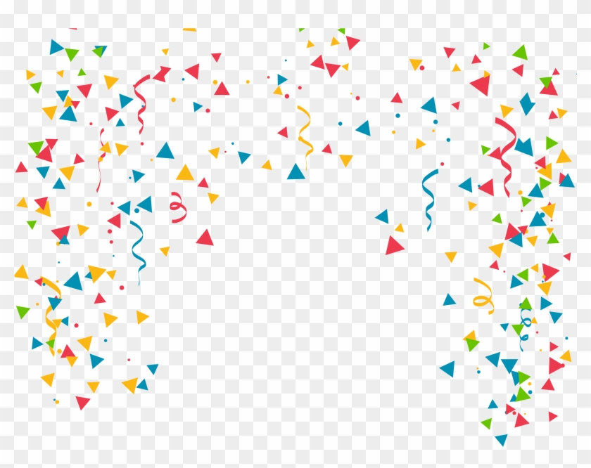 Confetti Clip Art - Clip Art Confetti Png Transparent Png
