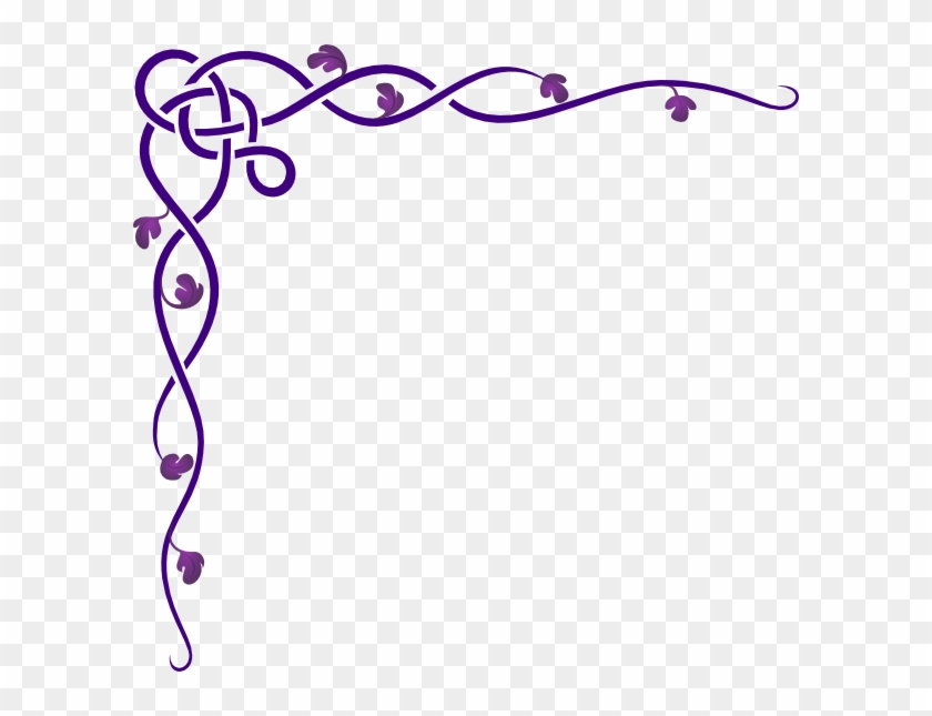 Celtic Corner Clip Art Vector Online Royalty - Designs Of Border Lines - Png Download #389126
