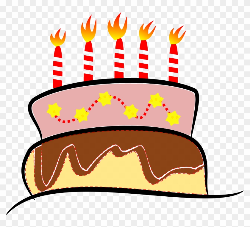 800 X 683 12 - Birthday Cake Gif Png Clipart