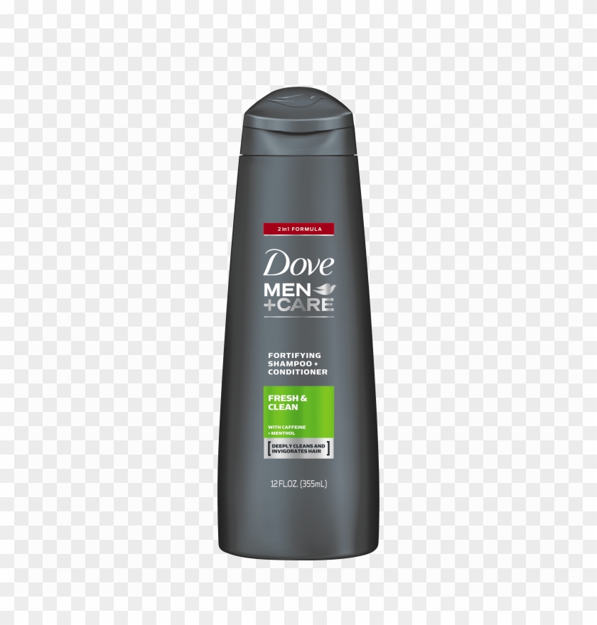 Dove Men Care Fresh & Clean Fortifying 2 In 1 Shampoo - Dove Men's 2 In 1 Shampoo Clipart #389499