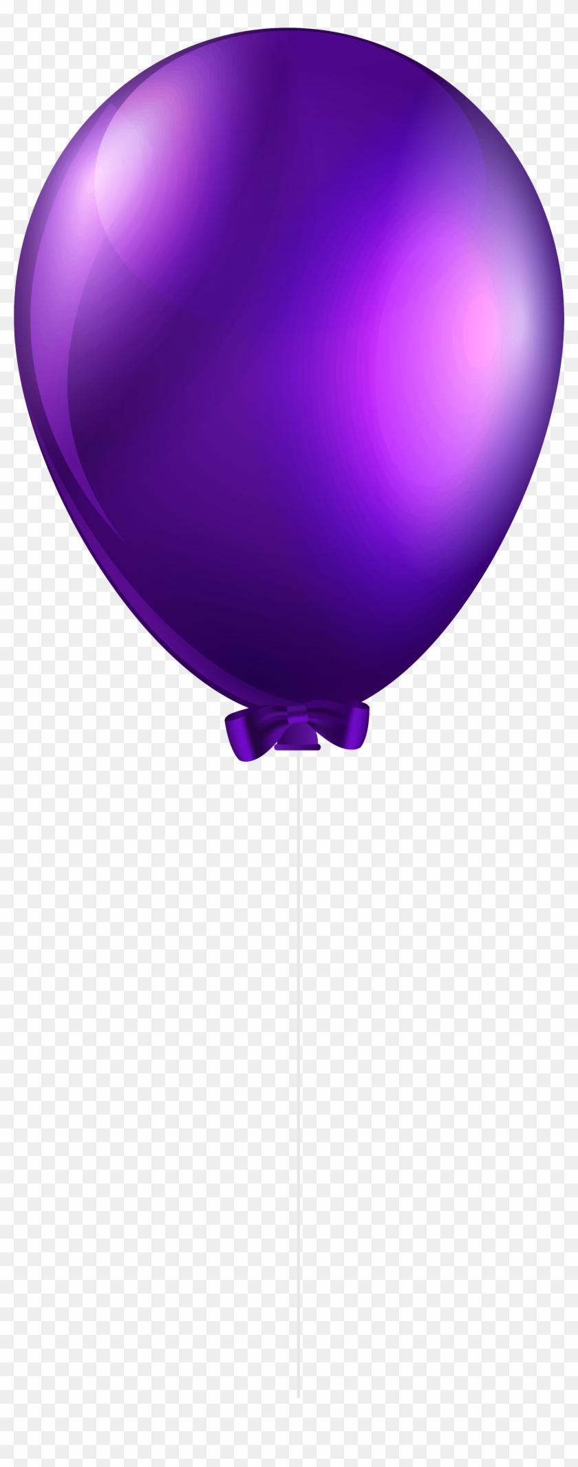 2755 X 6350 6 - Purple Balloon Transparent Background Clipart #389803