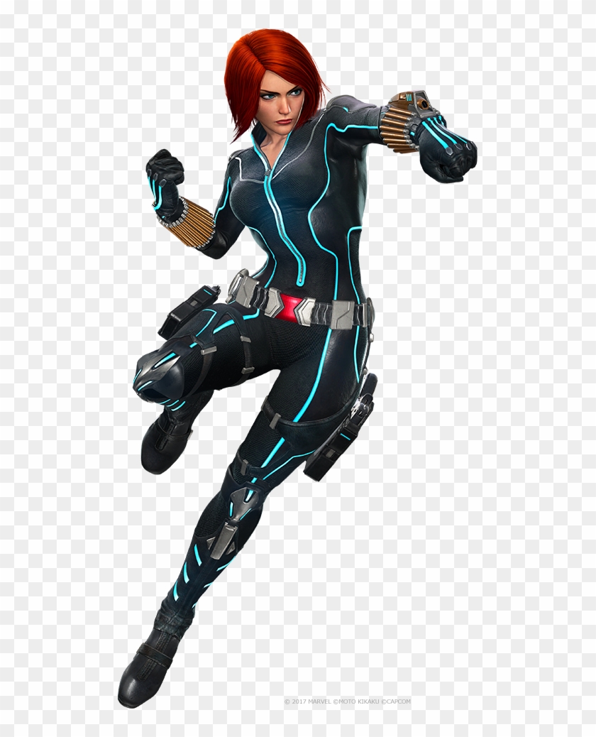 Hawkeye Clipart Black Widow - Marvel Vs Capcom Infinite Black Widow - Png Download