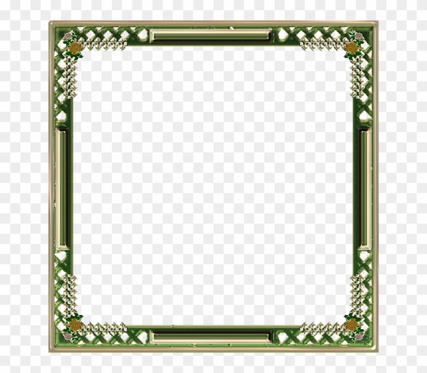Green Frame Download Png Image - Picture Frame Clipart