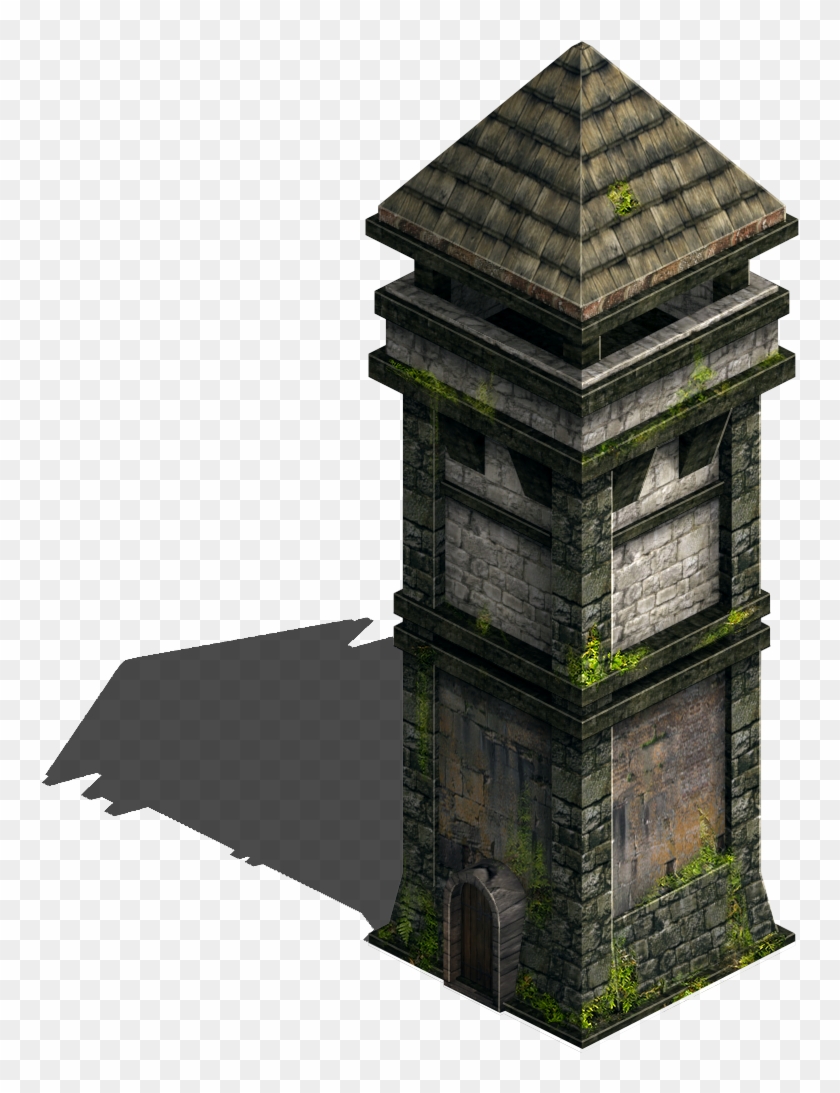 Watchtower Lvl2-exp Full Size - Monument Clipart