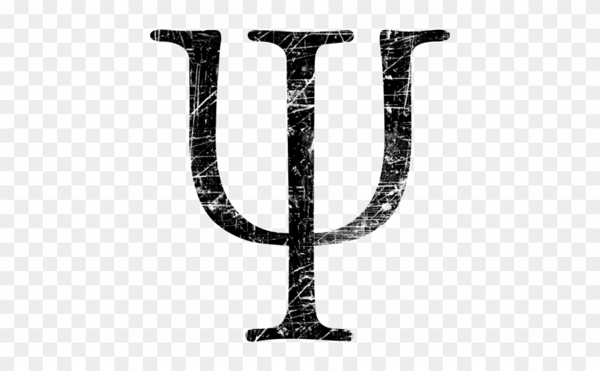 Psi Letter Symbol For Duvet Cover Sale - Psychology Symbol Transparent Clipart