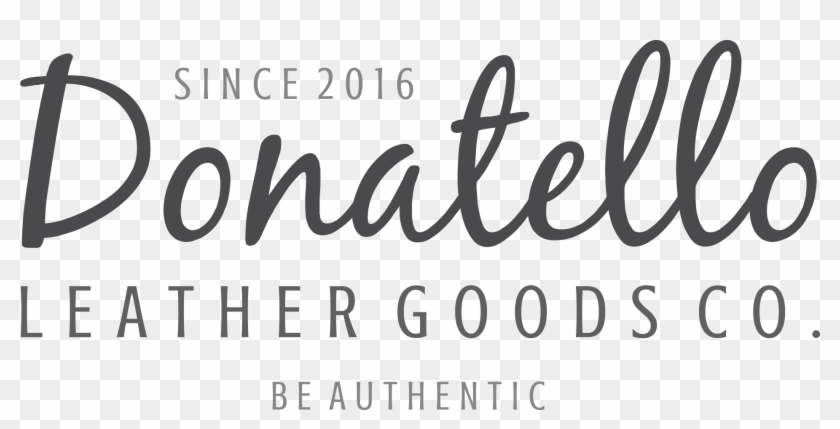 Donatello Leather Goods Co - Calligraphy Clipart