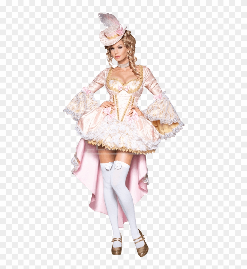 Vixen Of Versailles Costume Clipart