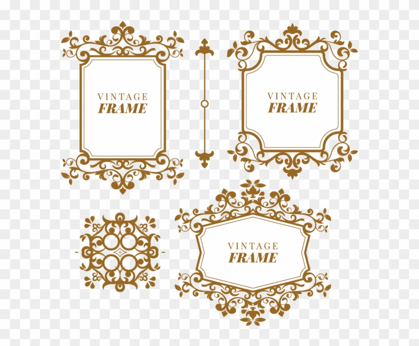 Vintage Elements Vector Png - Monograma Para Logo Png Clipart