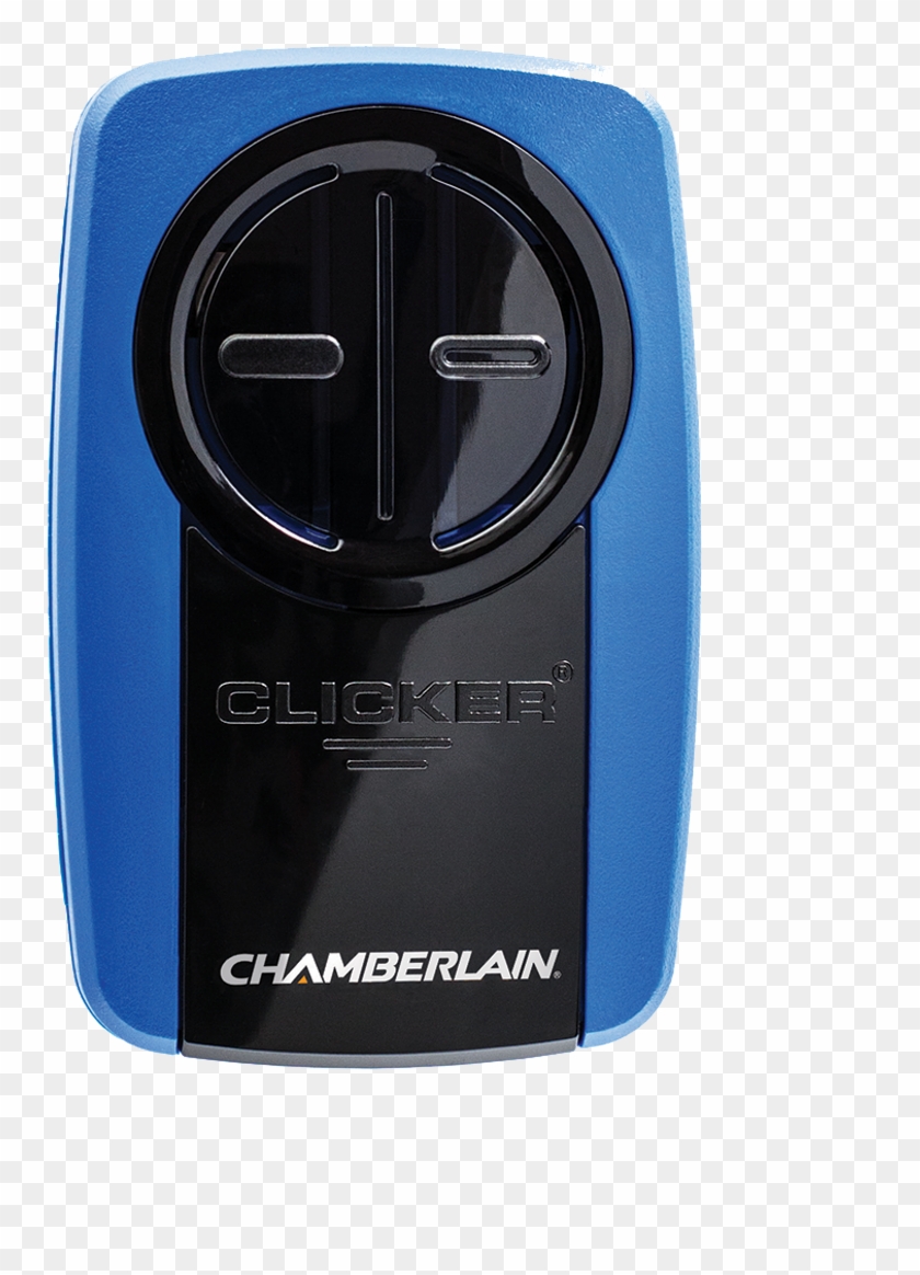 Klik3u Bl2 Klik3c Bl2 Clicker Blue Universal Garage - Chamberlain Garage Door Opener Blue Clipart