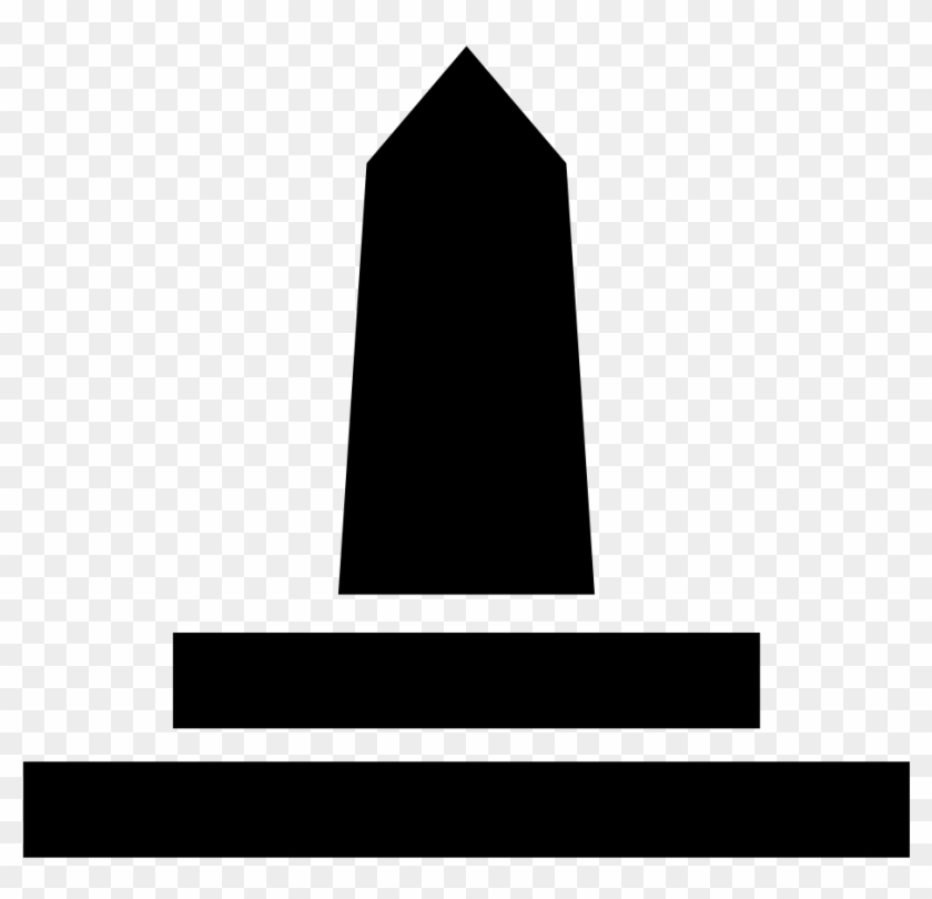 File - Noun Project - Obelisk - Svg - Monument Clipart