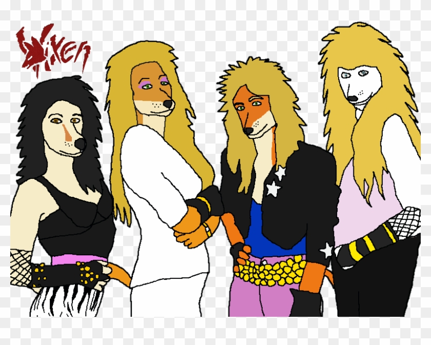 Safethe Band Vixen - Cartoon Clipart #3802894