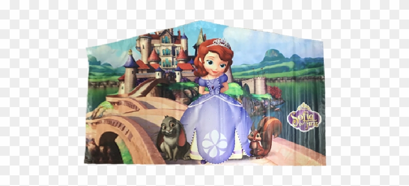 Sophia The First Modular Bounce House - Background Sofia The First Clipart #3803539