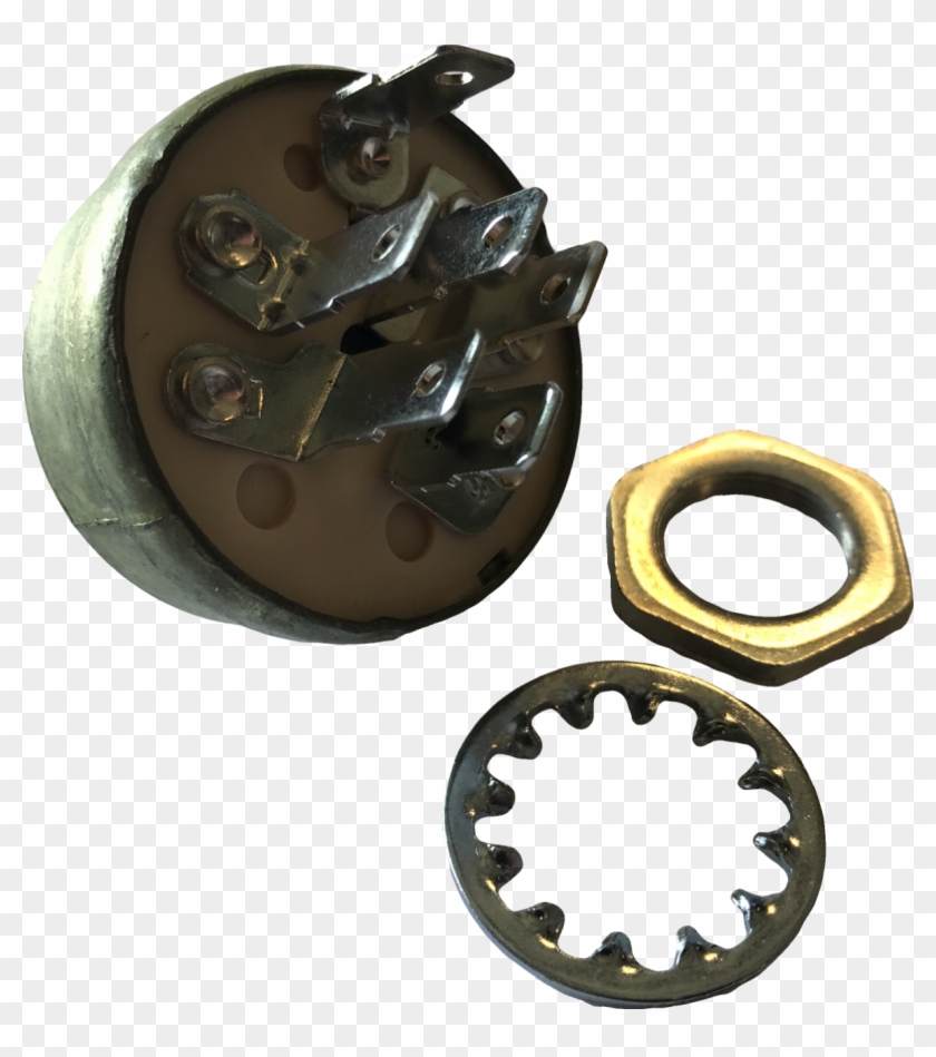 Toro® Ignition Switch Assembly 104-2541 Side View - Wall Clock Clipart