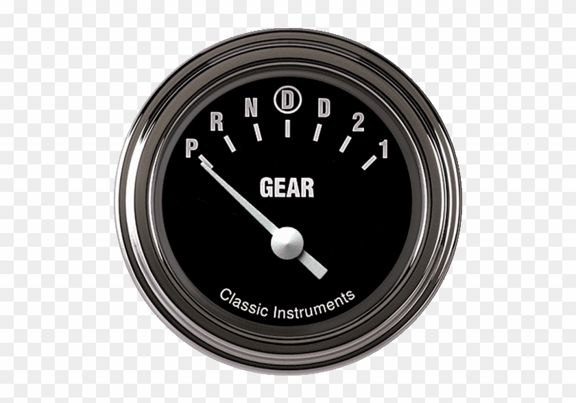 Picture Of Hot Rod 2 1/8" Gear Indicator, Overdrive - Zephyr Biomodule Clipart