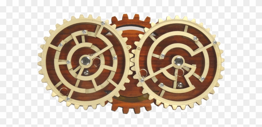 Zahnradlabyrinth Double Gear Maze By Jean Claude Constantin - Constantin Puzzles Double Trouble Clipart