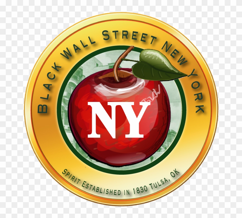 Black Wall Street New York - Label Clipart #3803908