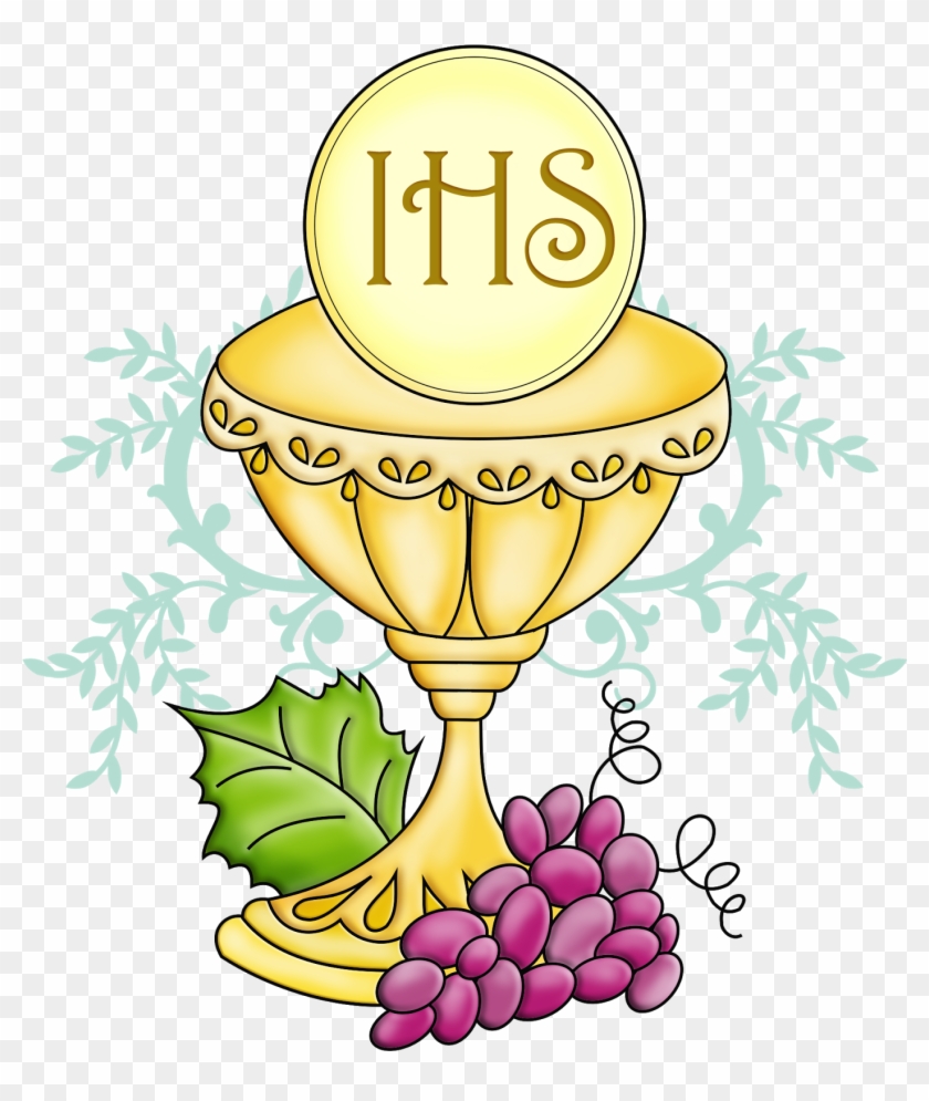 Free Holy Communion Coloring Image - Imagenes De Primera Comunion Png Clipart