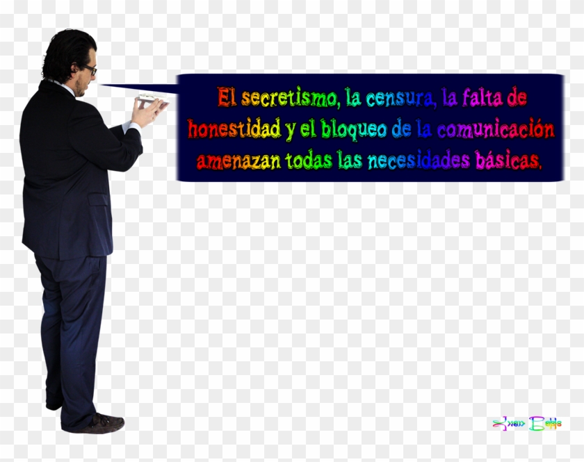Frase Fondo Transparente - Standing Clipart #3804195