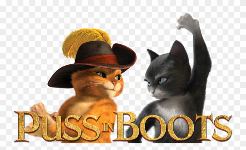 Puss In Boots Image - Puss In Boots And Kitty Softpaws Png Clipart #3804339