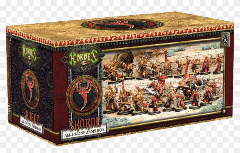 Skorne All In One Army Box - Trollbloods Army Box 2017 Clipart #3804454