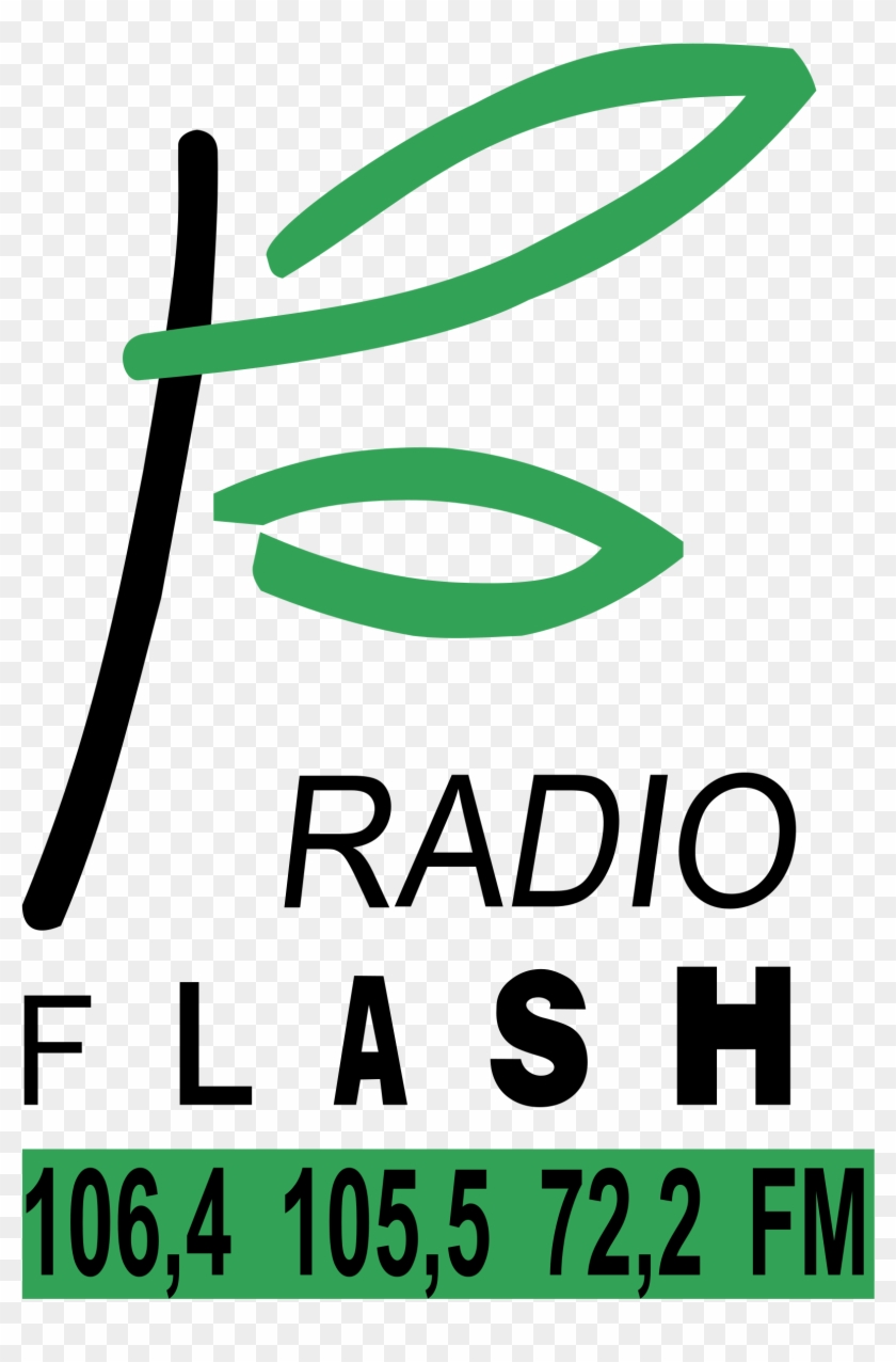 Flash Radio Logo Png Transparent Clipart #3804640