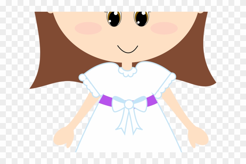 Doll Clipart First Communion - Cartoon - Png Download #3804790