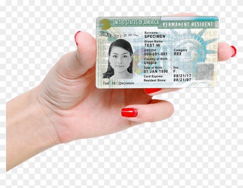 Green Card Png - Marriage Green Card Clipart