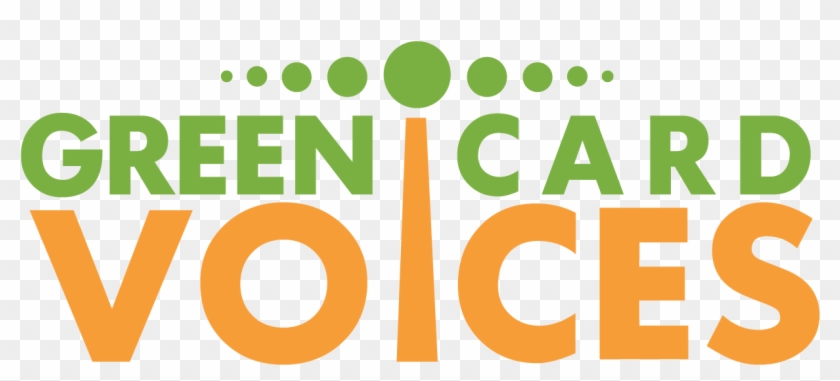 Green Card Voices Logo Clipart