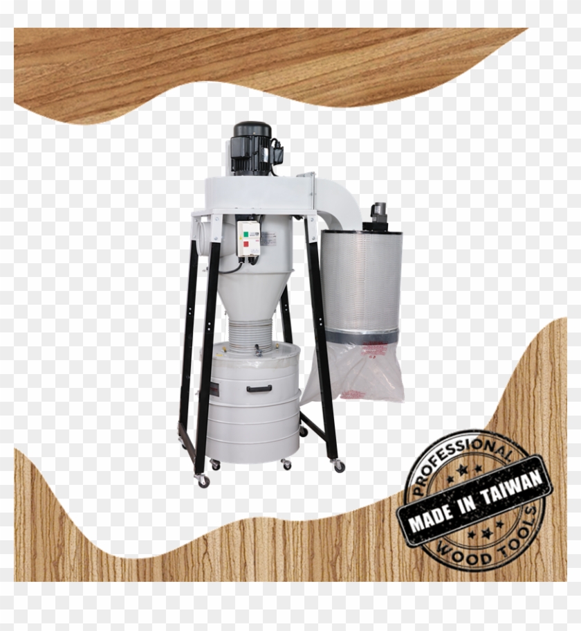 3hp Cyclone Dust Separator With Dust Filter Bag - Taiwan Dovetail Jig Clipart
