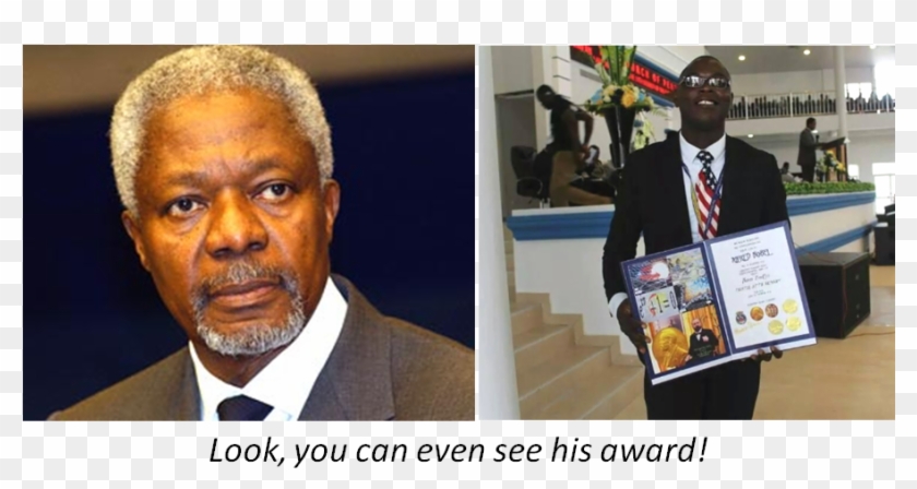 Kofi And Fauster - Kofi Annan Clipart #3806937