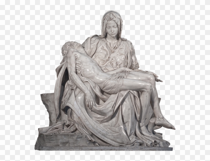 Pietà Michelangelo Png - Saint Peter's Basilica, Pietà Clipart #3806979