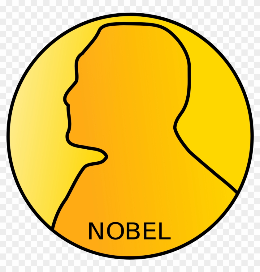 Nobel Prize Medal - Nobel Peace Prize Medal Clipart #3807099