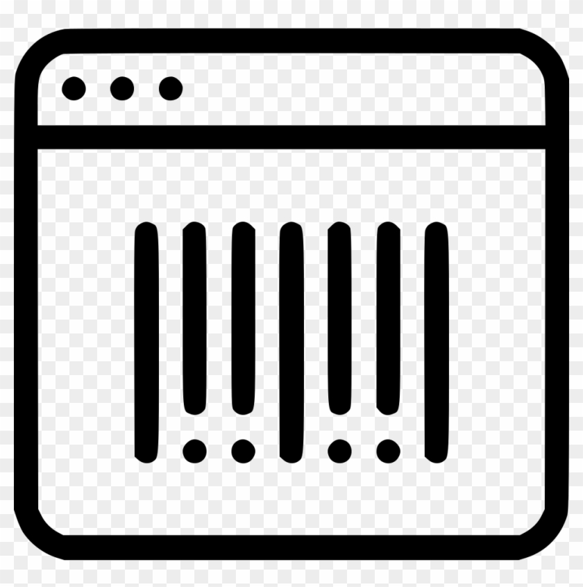Barcode Svg Png Icon Free Download - Programing Icon Clipart #3807101