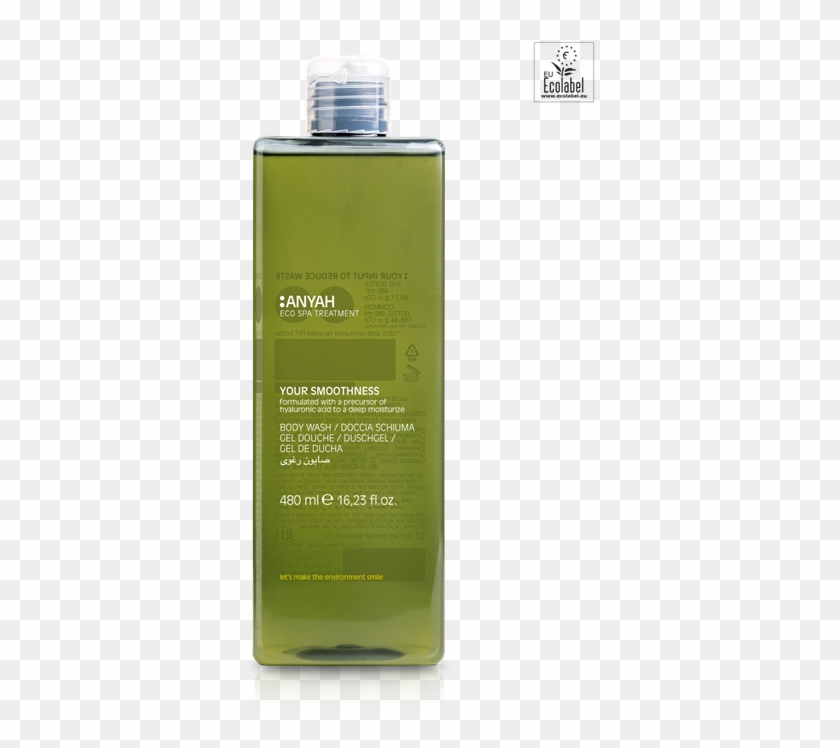 Body Wash, 480 Ml, Ecolabel Certified, Anyah - Bottle Clipart