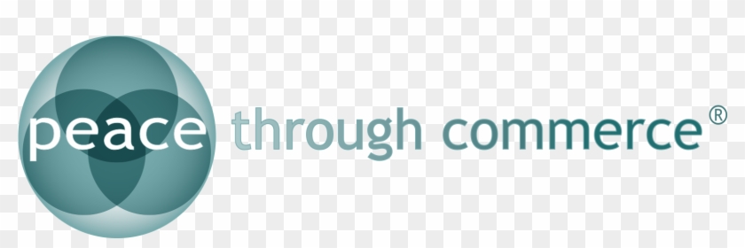 Peace Through Commerce - Circle Clipart