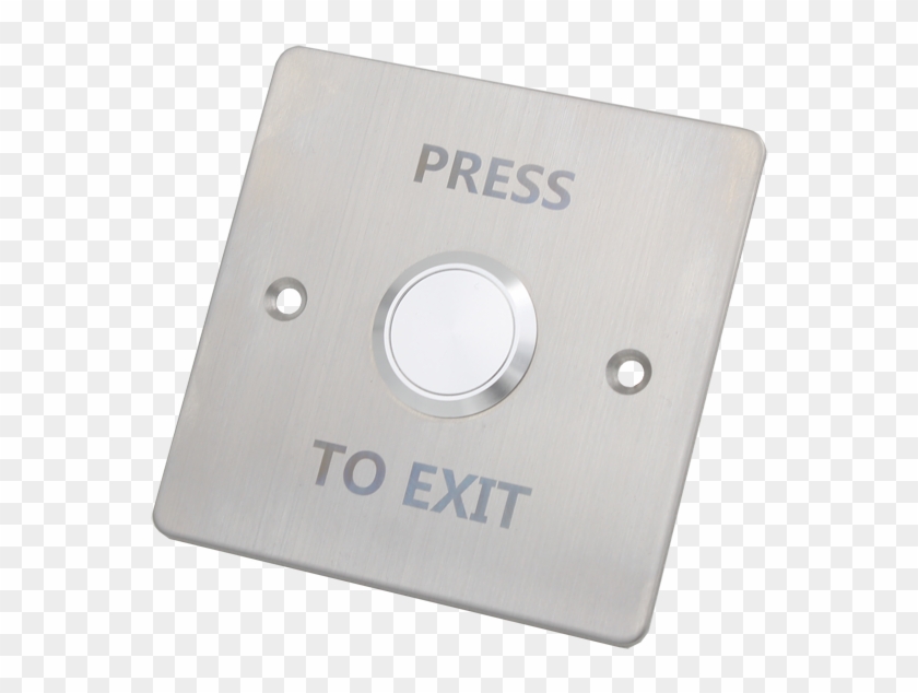 Exit Button - Press Here Button Clipart