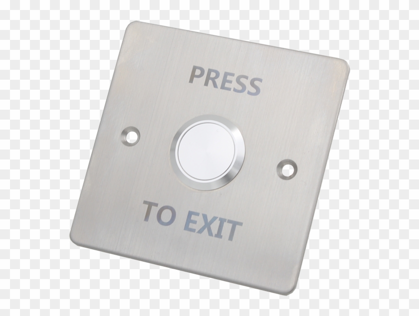 Exit Button - Press Here Button Clipart #3807603
