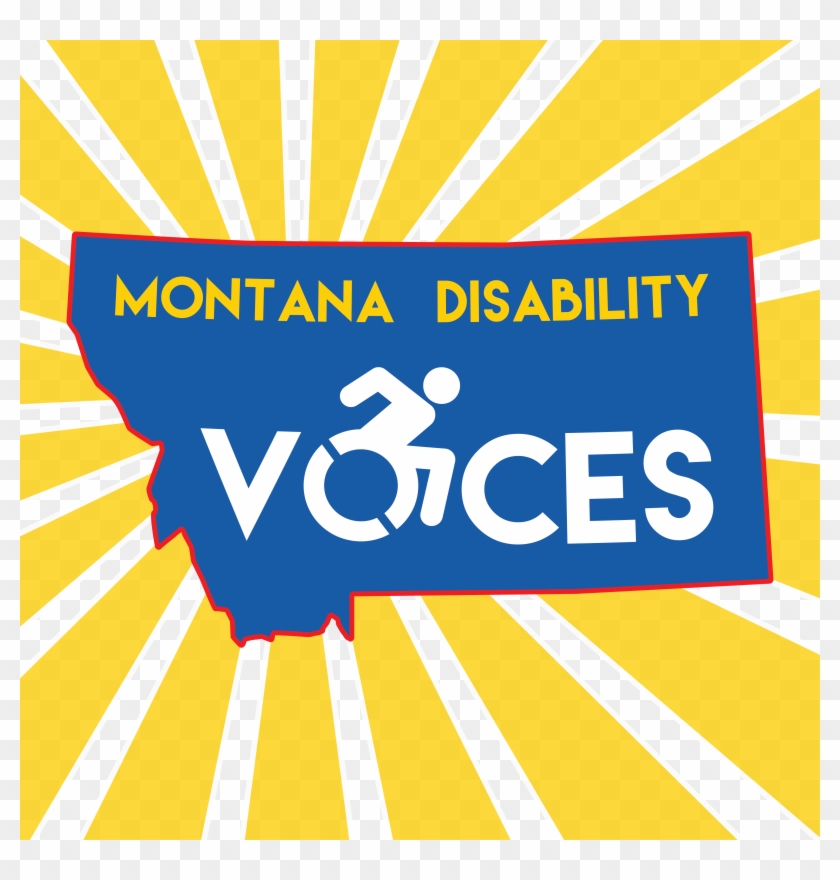 Montana Disability Voices Logo - Graphic Design Clipart