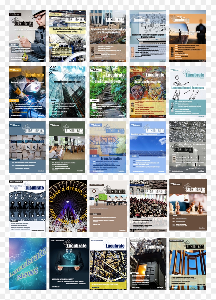 Lucubrate Magazine Issue - Online Advertising Clipart