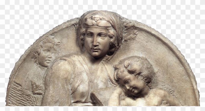 The Michelangelo Tour - Pitti Tondo Clipart #3808010