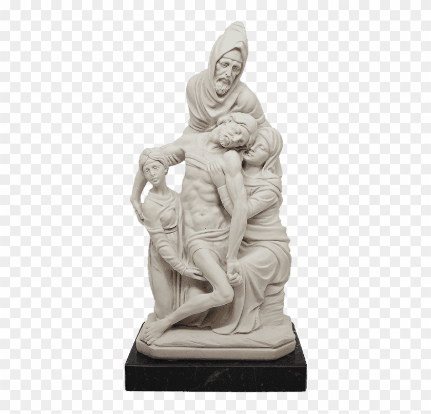 Pieta Bandini Di Michelangelo - Stone Carving Clipart #3808757
