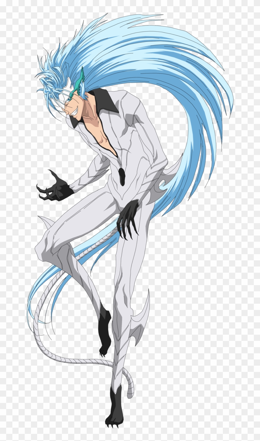 Anime Character Drawing, Bleach Anime, Bleach Characters, - Bleach Grimmjow Resurrection Clipart #3808917