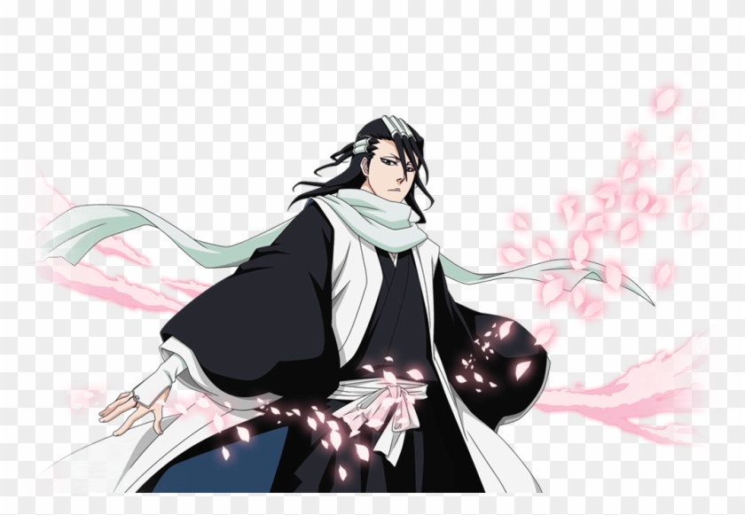 Byakuya Is Really Fuckin Handsome Aaahhhh I Don't Care - Byakuya Png Clipart #3809177